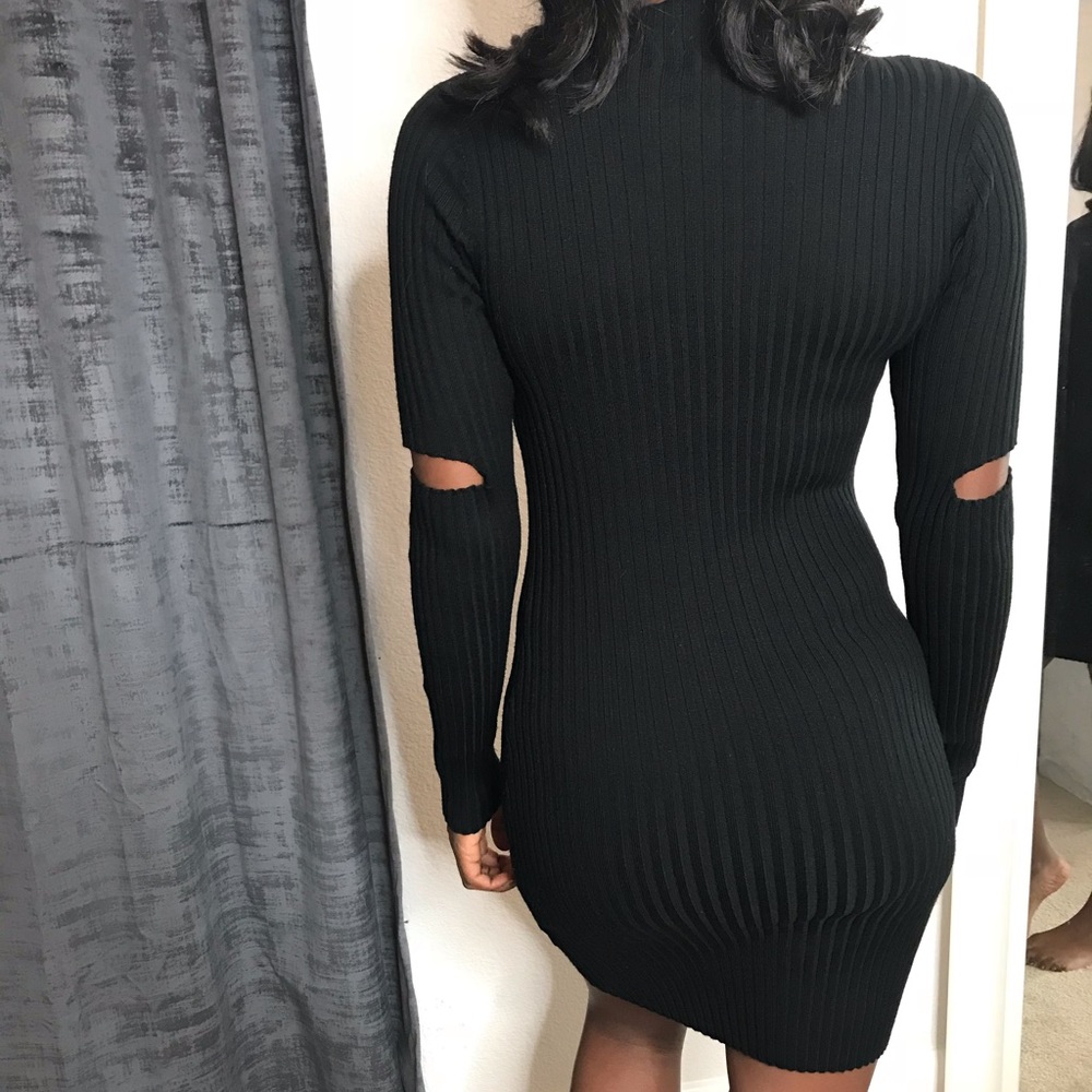 Fitted Knitted sweater dress